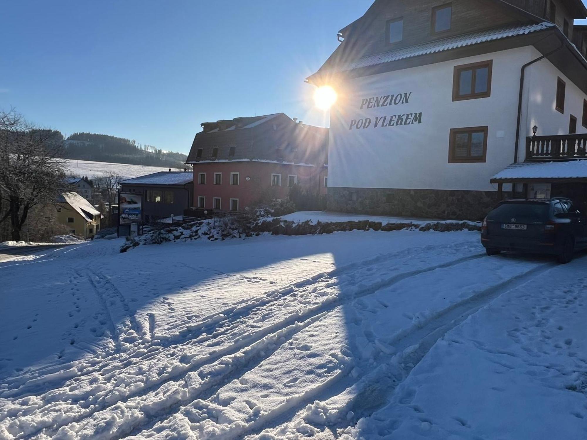 Penzion Pod Vlekem Dolní Morava Exteriér fotografie