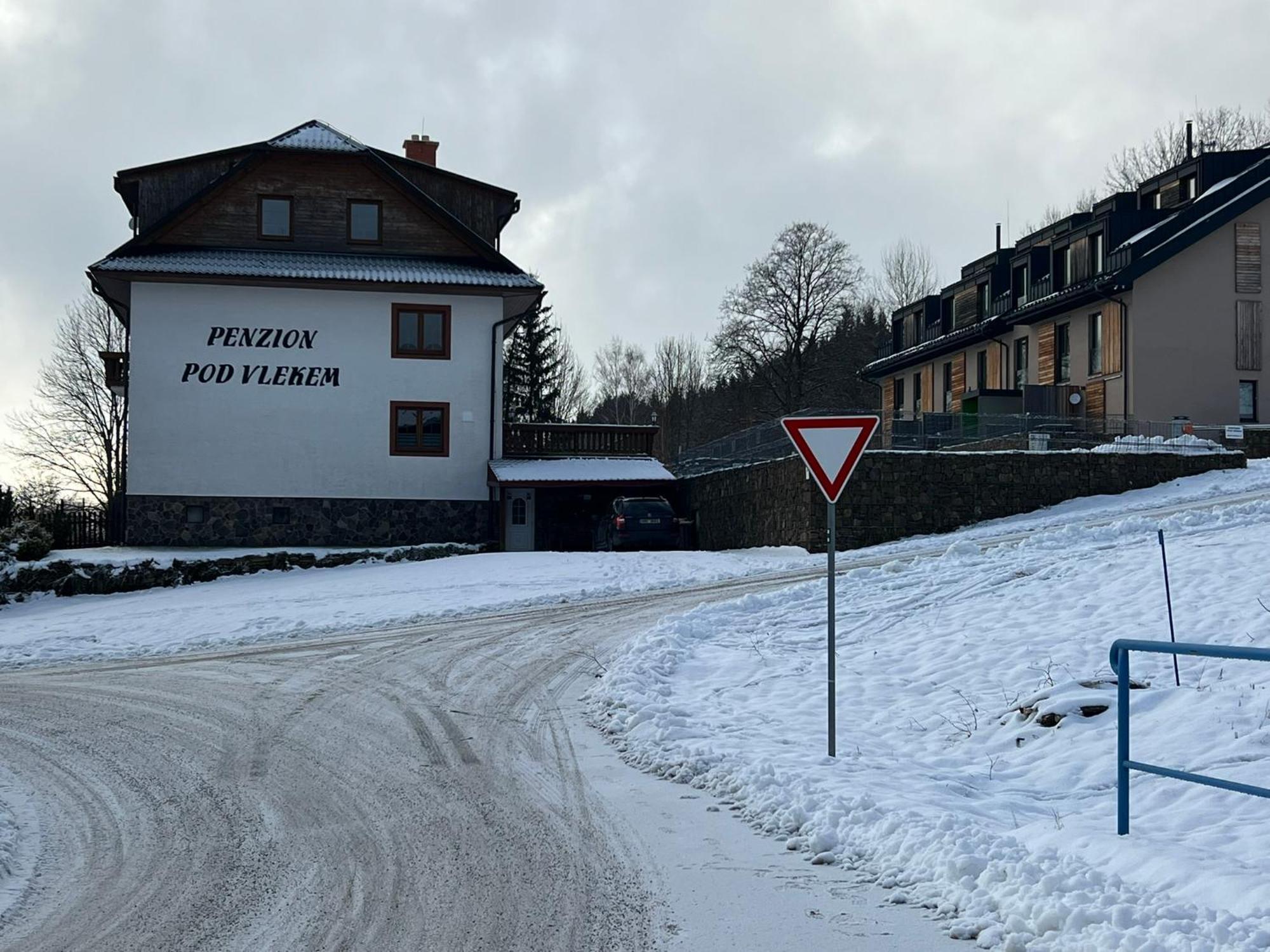Penzion Pod Vlekem Dolní Morava Exteriér fotografie