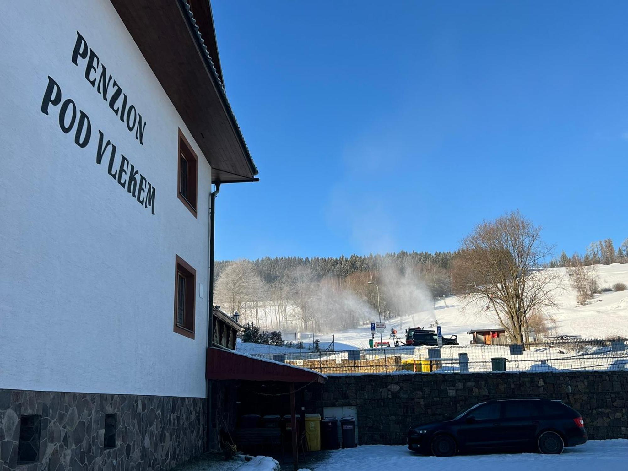 Penzion Pod Vlekem Dolní Morava Exteriér fotografie