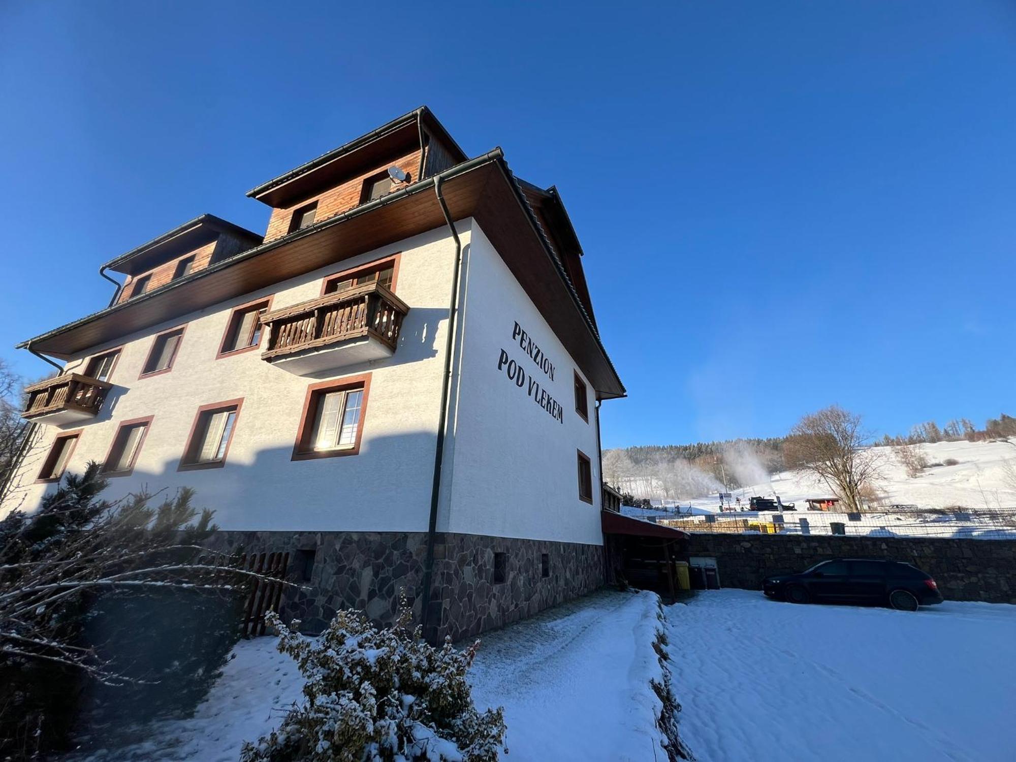Penzion Pod Vlekem Dolní Morava Exteriér fotografie